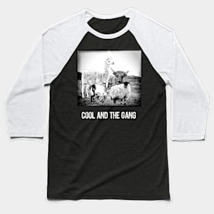 COOL AND THE GANG Baseball T-Shirt